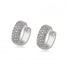 Eleganti , nelieli auskariņi katrai dienai ar  cirkonu